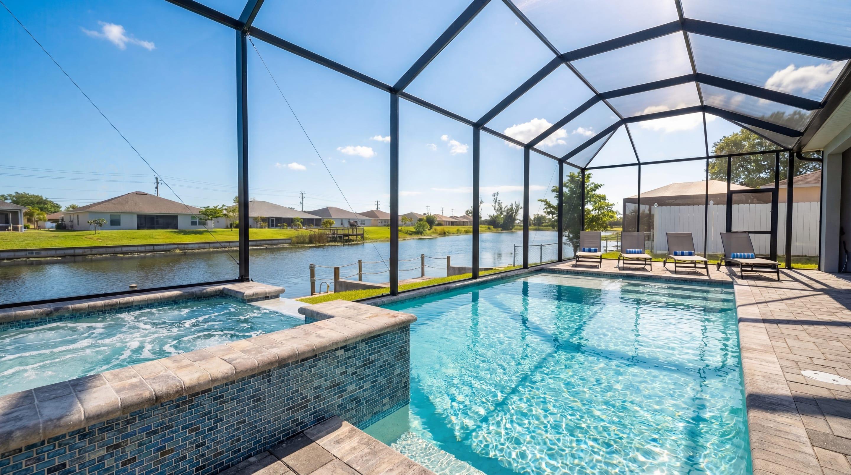 Luxury vacation villa with pool